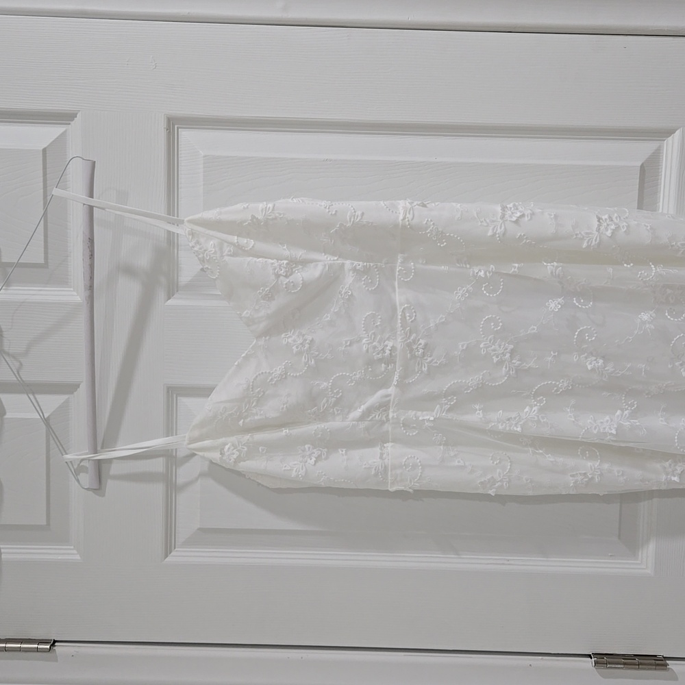 Lulus white bridal dress, size XL